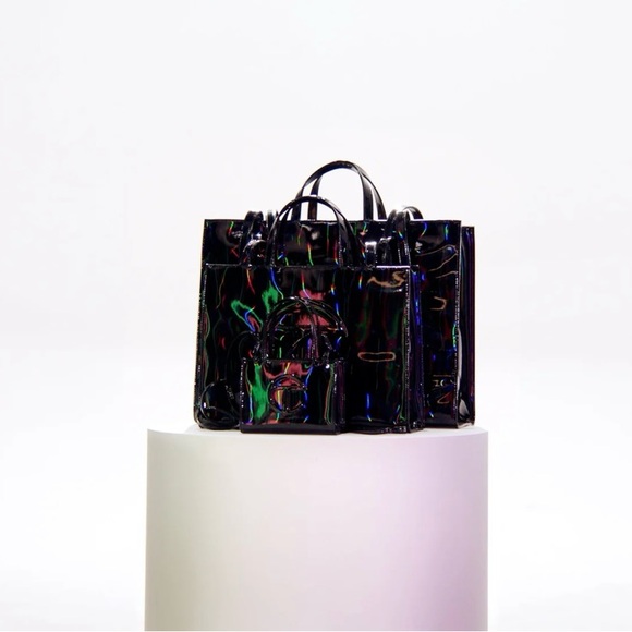 Medium Black Rainbow Telfar Bag - Picture 5 of 5